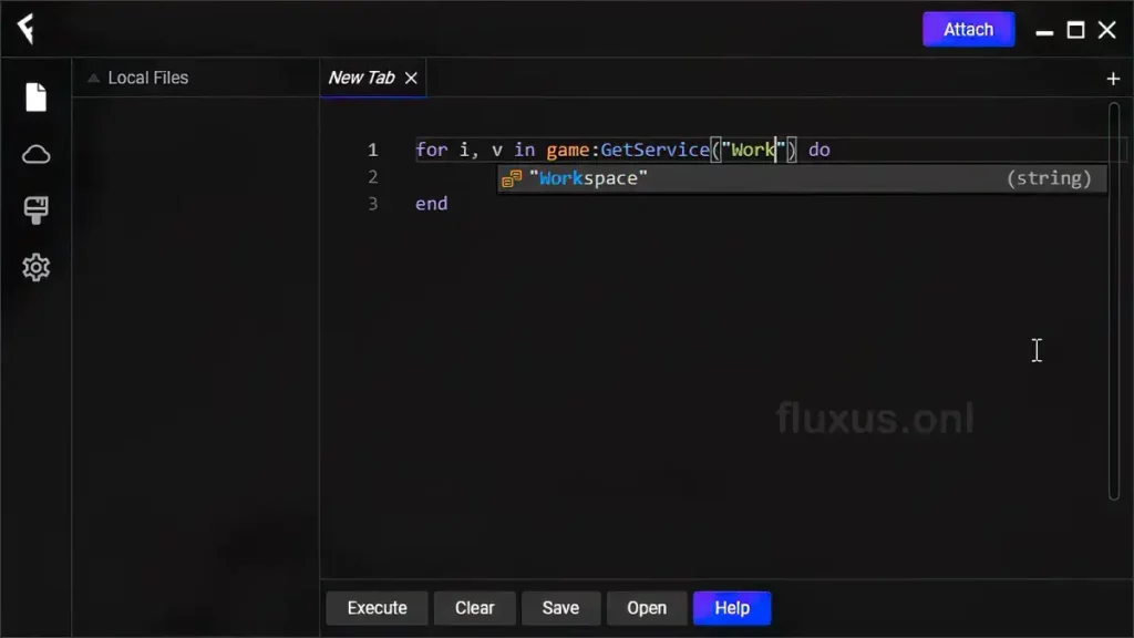 Fluxus Screenshot